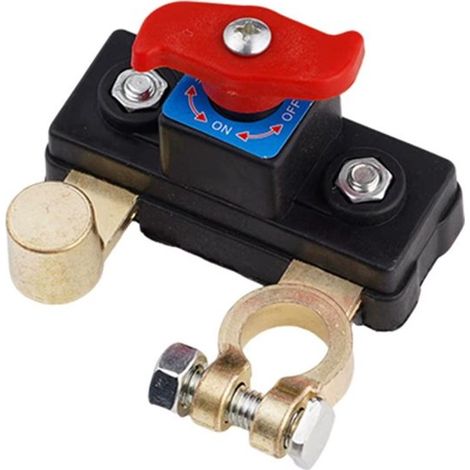 Coupe-batterie de voiture – Disjoncteur automatique 12 V/24 V – Sécurité contre les fuites de courant et protection de batterie – Universel (1/5)