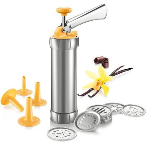 Kekspistole / Kuchendekorateur Delicia aus Metall