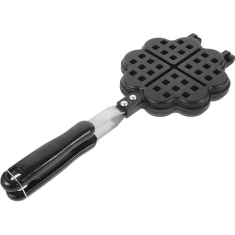 Moule à gaufres, moule à sandwich, gaufrier, machine à gaufres, biscuits en silicone, gaufrier, mini gaufrier, plaque à pâtisserie, machine à gâteaux en fer à sandwich, double face en fonte d'aluminiu (1/5)
