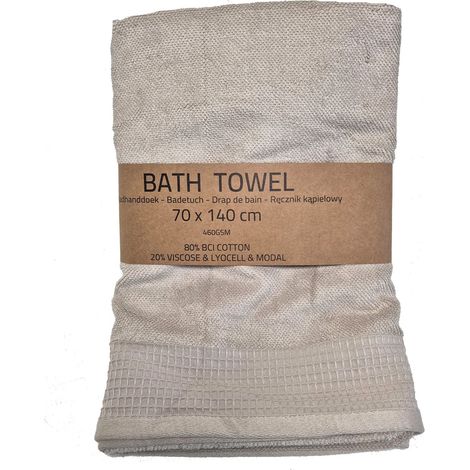 NHP Handtuch beige (447 g/m²) 70 x 140 (1/5)
