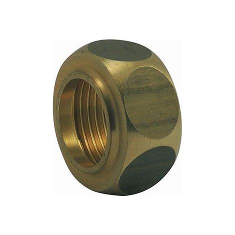 Ecrou pour collet battu sans joint fibre Ø A: 1'' x Ø B: 20.3mm (1/2)