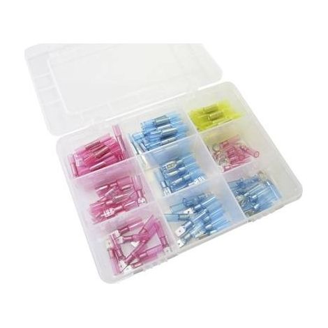 WKK 60521 Assortimento di capicorda a compressione 0.50 mm² 6 mm² Rosso, Blu, Giallo 1 KIT (1/2)