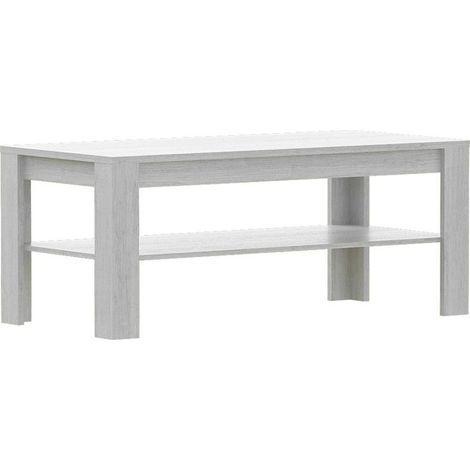 CAPRI 140cm mesa de centro roble cerusa