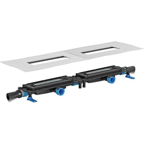 Dallmer DallFlex Duo Plan seitlich Ablaufgehäuse DN 40 (1/2)