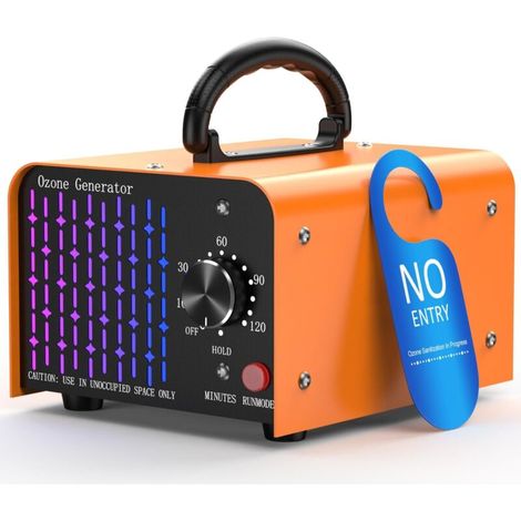 Ozongenerator 80000mg - O3-Luftreiniger für Zuhause und Auto, Geruchsbeseitigungsgerät für Rauch und Haustiere
