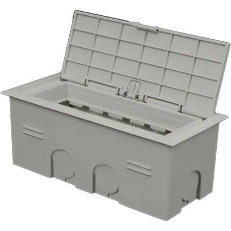 Support de montage encastré pour appareils modulaires 175 x 80 x 68 mm – Résistance aux flammes 850 °C – Charge max 1000 N – Kopos - MM 1 PC (1/2)
