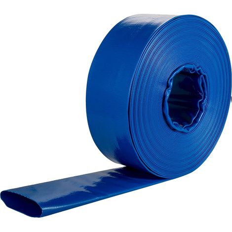 Tubo de descarga, material de PVC duradero, resistente a la intemperie, 4 pulgadas x 105 pies (1/2)