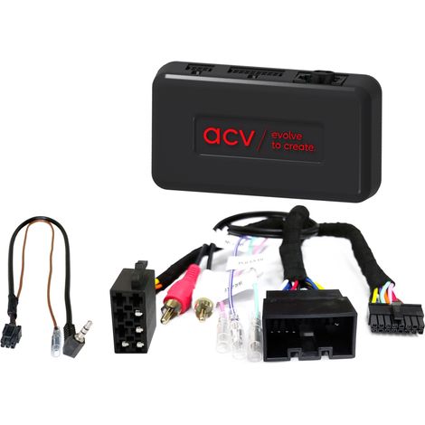 Adaptador de volante Land Rover/Range Rover de 20 pines con múltiples cables (Amplificador)