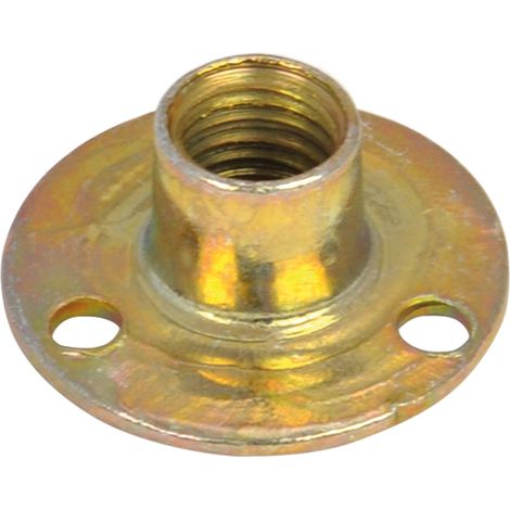 RONDELLA PER MOBILI Ã mm 25  M8 - foro viti mm 3- 20 pezzi