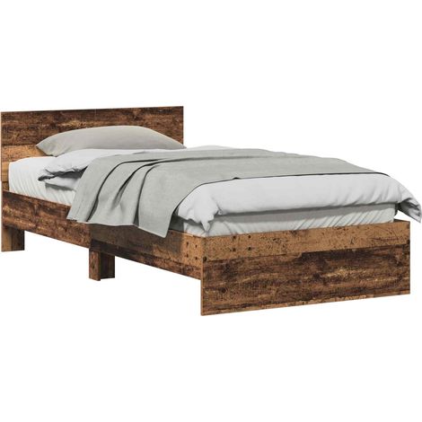 Maison Exclusive - Struttura del letto Legno vecchio 203 x 104 x 70 cm