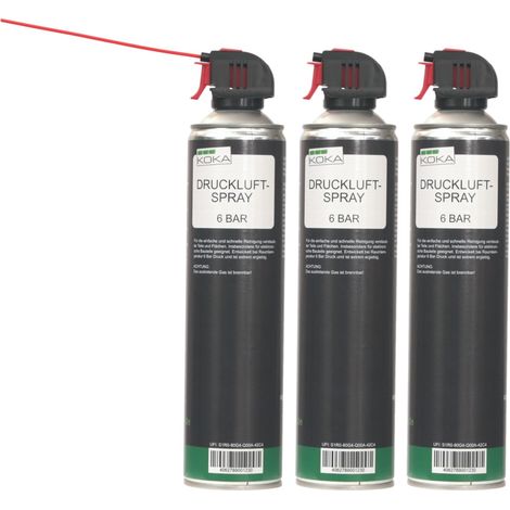 3x Druckluftspray 6 Bar (1/5)