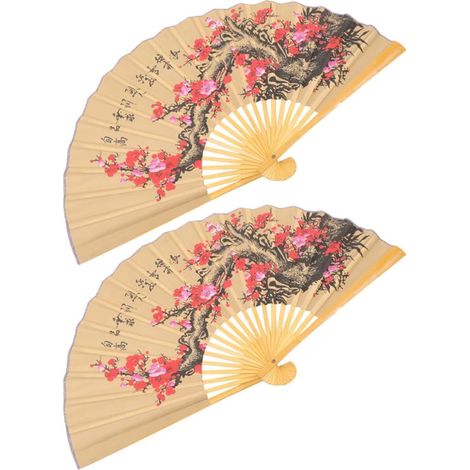 muraux pliables en papier grand éventail oriental Feng Shui (1/5)