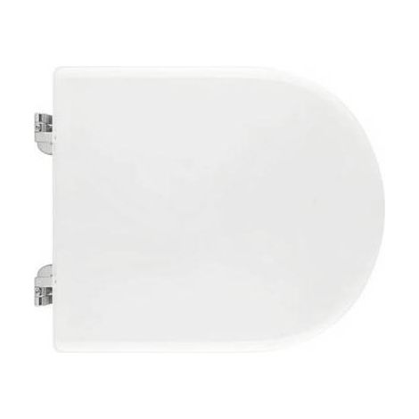 SIÈGE DE WC POUR FLAMINIA VASE FORME 7 Dimensions : Blanc - Charnières à expansion C