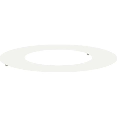 Anello per albero decorativo moderno giardino 70 x 70 cm protegge la zona radicale stile elegante in acciaio bianco 020052301