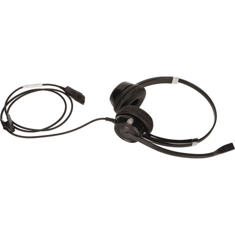 Casque téléphonique QD RJ9 à réduction de bruit, ergonomique, pour le service client et les entreprises (1/5)