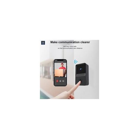 Sonnette vidéo WiFi, interphone en temps réel, vision nocturne, caméra IP, alarme intelligente, application Aiwit –