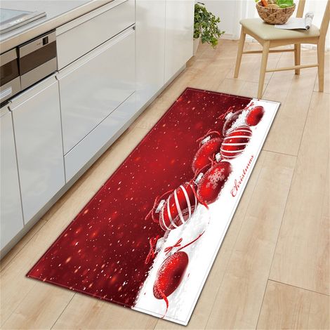 Tapis De Bienvenue - Tapis De Noël Intérieur Extérieur - 40 x 120 cm - Fibre De Polyester - 1 Pièce (1/2)