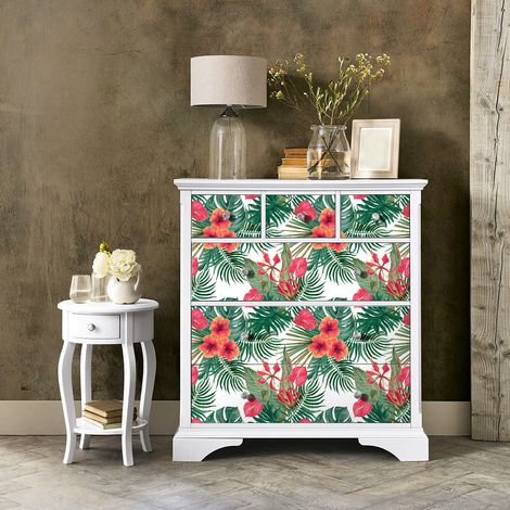 Sticker meuble tropical Rimatara 60 x 90 cm (1/5)