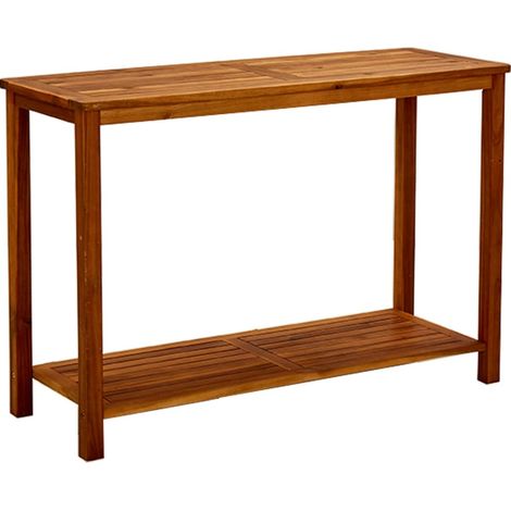 Garten Konsolentisch 110x40x75 cm Massivholz Akazie