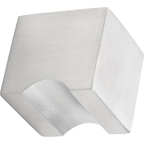 Möbelknopf NEWPORT Länge 30 mm Höhe 32 mm Edelstahl gebürstet Knaufgriff Küchenknopf (1/3)