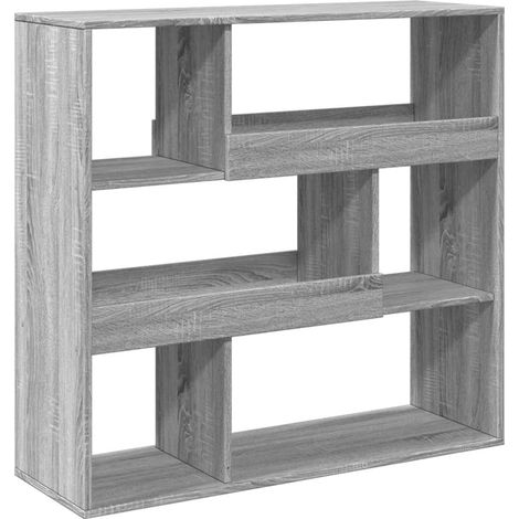 Maison Exclusive - Bücherregal/Raumteiler Grau Sonoma 100x33x94,5
