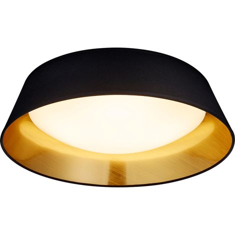 Plafón Moderno Reality Negro 45 cm LED 18W 3000K (1/5)
