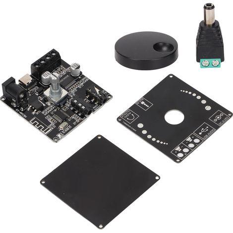 Amplificateur Stéréo Numérique Bluetooth 5.0, Module Audio 10W-20W pour Enceintes DIY et Home Cinéma 12V/24V
