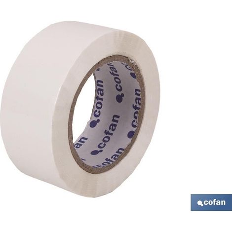 Precinto Acrilico Blanco 45 Micras 48 mm x 132 Metros