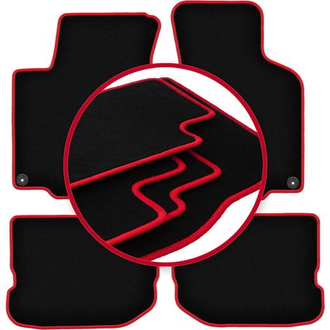 Tappetini auto CARLUX-RED per: Skoda Octavia I liftback, station wagon, tour (1996-2004) (1/5)
