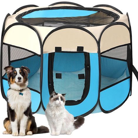 Foldable Cage, Waterproof Oxford Fabric, Breathable Mesh, 360 Ventilation, Easy Release, Indoor/Outdoor (1/5)