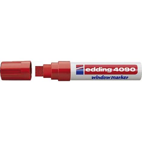 Edding 4090 4-4090002 Marcatore a gesso Rosso 4 mm, 15 mm (1/5)