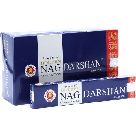 15g Golden Nag - Encens Darshan- Vendu par 1