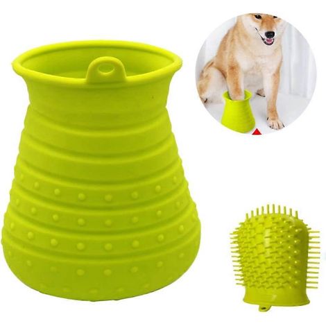 Nettoyeur de pattes pour chien, Nettoyeur de pattes pour animaux, Gobelet de nettoyage des griffes pour chien, Nettoyeur de pattes portable pour animaux, Gobelet de lavage des pattes (1/5)