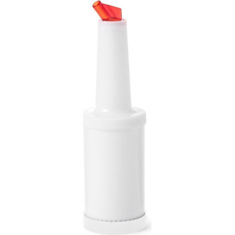 Flacon à Bec Verseur 80 cl - Rouge - Dynasteel (1/2)