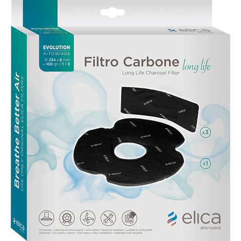 FILTRO CAPPA MOD.EVOLUTION ELICA