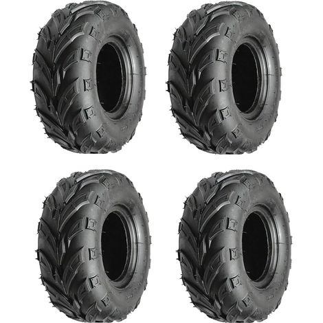 KIT DE 4 PNEUS UNION 145/70-6 COMPATIBLES AVEC QUAD MINIQUAD ATV ENSEMBLE DE PNEUS TUBELESS 4 P.R. Union (1/2)