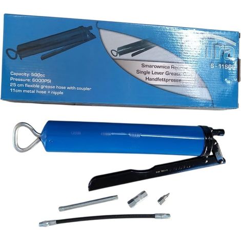 Ingrassatore manuale pompa per grasso pistola capacita 500cc  6000-psi