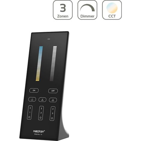 MiBoxer Standfernbedienung CCT 3 Zonen schwarz Y2 (1/4)