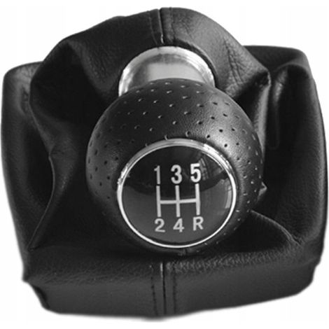 Pomello del cambio con guarnizione per Audi A4 B6 B7 (1/5)