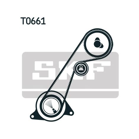 Kit de courroie crantée SKF VKMA 94616 FORD 3590347 3593430 WL01-12-205