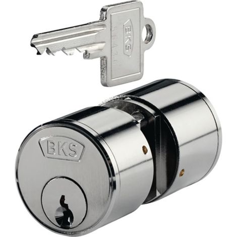BKS Cylindre court 3177 L.A 21mm L.B 21mm Nb. Clés 3 différent B 3177 0101 (1/2)