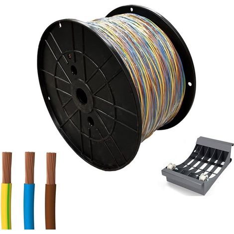 Câble électrique tuyau h07z1-k 3G tricolore 3 x 2,5 mm 200 m EAN : 8435734703705