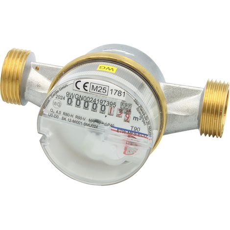 Wasserzähler Eco 2,5 m³ 130 mm für Kaltwasser