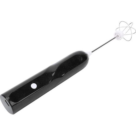 Montalatte ricaricabile, montalatte portatile con 2 fruste, frullatore elettrico per bevande, schiumatore, elettrico (1/5)