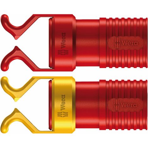 Wera Para puntas aisladas Juego de 2 puntas de atornillar rojas (1/5)