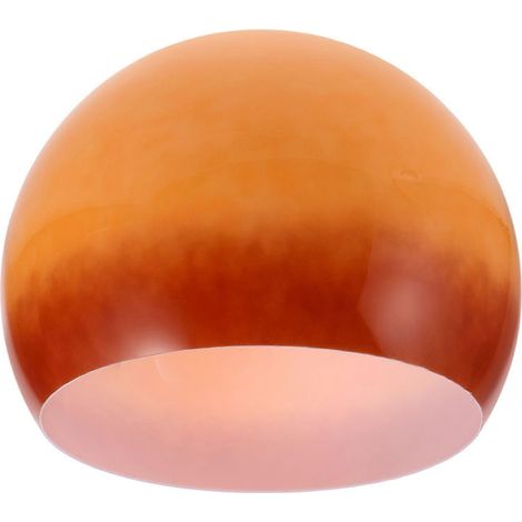 Abat-jour de rechange en plastique : Abat-jour pour lampadaire - Diffuseur à dégradé - Diamètre 25 cm (10 pouces), forme de bol - Lampe LED verticale pour chambre (1/5)
