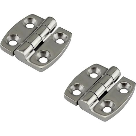 Charnières de Sangle de Moulage en Acier Inoxydable 316, 2 pièces, charnières de Compartiment de Trappe de Porte affleurante de Bateau, matériel de Bateau Marin Robuste (1/5)
