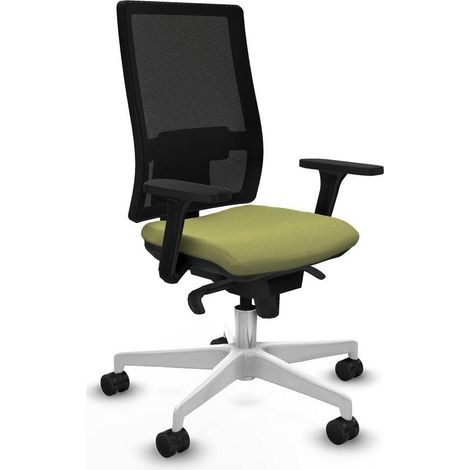 Piqueras et Crespo 3D026N0 Chaise de bureau verte confortable (1/3)