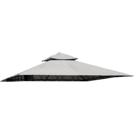 1PZ TOP COPERTURA PER GAZEBO "EDEN" COLORE BIANCO