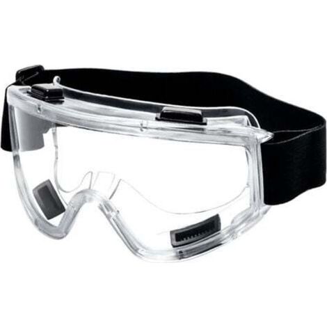 2 pièces Lunettes de protection anti-buée, verres en polycarbonate résistants aux rayures, ventilation intégrée, étanches, pour bricolage, chimie et chantier (1/4)